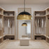 Brass Pendant Lamp - Bohemian Dome Chandelier (pl-2007)
